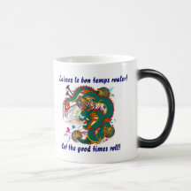 Mardi Gras som draken beskådar, noterar behar Kaffe Koppar