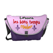 Mardis Gras l5At den bra tidrullen Fleur de lys Messenger Bag