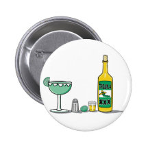 Margaritablandning Knappar Med Nål