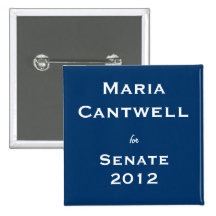 Maria Cantwell för senat Knapp