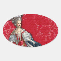 Marie Antoinette helgdagklistermärkear