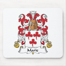 Marie familjvapensköld mus mattor