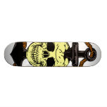 Marin- skalletatuering skateboard deck