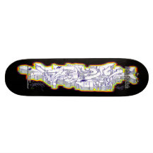 Märka MYCKET däcket för skateboarden för konst för