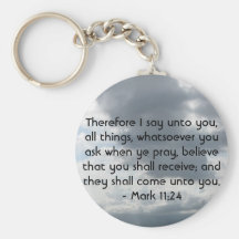 Markera 11:24 - tro nyckel ringar