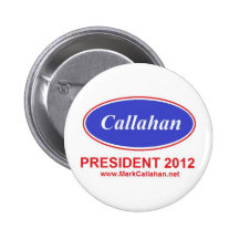 Markera Callahan för president knäppas 2012 Knappar Med Nål