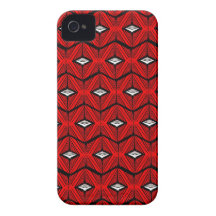 Märkes- tryck för infödd design iPhone 4 cover