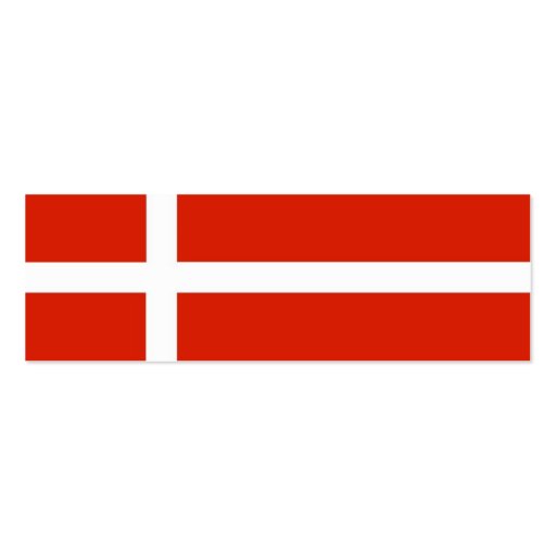 Märkre för danskaflaggagåva visitkort mall