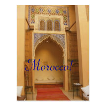 Marrakesh Marocko Vykort
