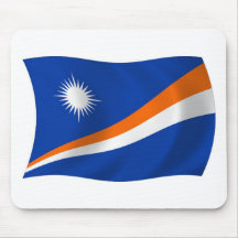 Marshallöarnaflagga Mousepad Musmattor