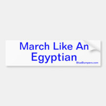 Marsnågot liknande en egyptier bildekaler