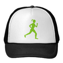 Martian (för kvinnlig) springer - grönt baseball hat