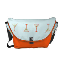 Martini hänger lös starkspritsmugglaren för messenger bag