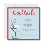 Cocktails Inbjudningskort 