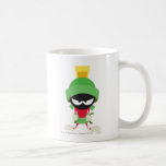 Marvin den Martian redot som ska anfallas muggar