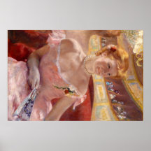 Mary Cassatt målning Affisch