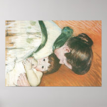 Mary Cassatt målning Affisch