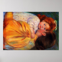 Mary Cassatt målning Affisch