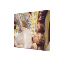 Mary Cassatt målning Kanvastryck