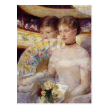 Mary Cassatt målning Vykort