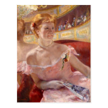 Mary Cassatt målning Vykort