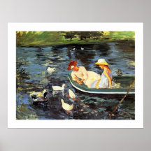 Mary Cassatt sommartid två Affisch