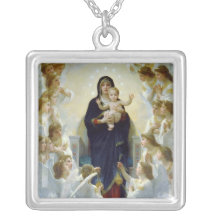 Mary med änglar - Regina Angelorum Halsband