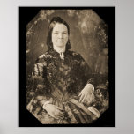 Mary Todd Lincoln Daguerreotype 1846 Affischer