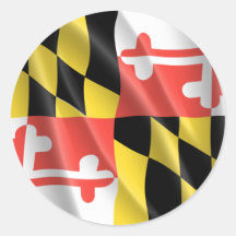 MARYLAND RUND KLISTERMÄRKE