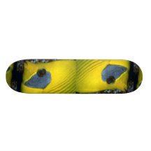 Maskerad fjärilsfisk skateboard