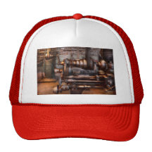 Maskinisten - Steampunk - 5 rusar halvt automatisk Trucker Keps