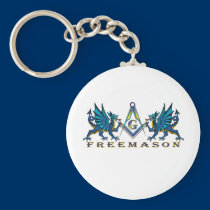 Masonic drakar nyckelringar