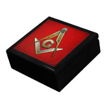 Masonic kvadrera och passare presentförpackningar
