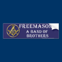 Masonic musikband av bröder bildekaler
