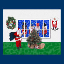 Masonic Santa affisch affischer