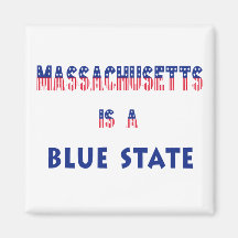 Massachusetts är statliga blått magneter