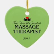 Massageterapeutprydnad Julgransdekorationer