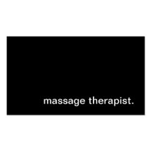 Massageterapeutvisitkort