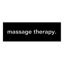 Massageterapivisitkort