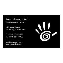 Massageterapivisitkortar