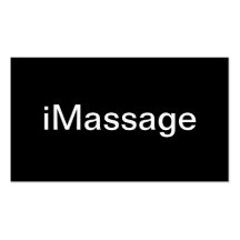 Massagevisitkort