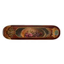 Mat - druvor - en bunke av druvor skate boards