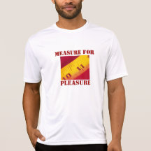 Mäta för nöje tee shirt