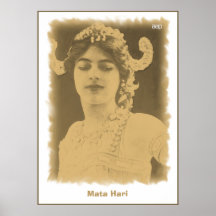 Mata Hari Matte tryck Affisch