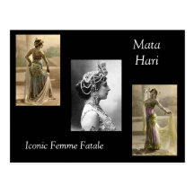 Mata Hari Vykort