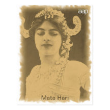 Mata Hari Vykort