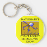 math är inte raketvetenskap nyckel ring