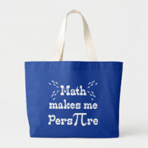Math gör mig Pers-PI-beträffande - den roliga Math Tote Bag