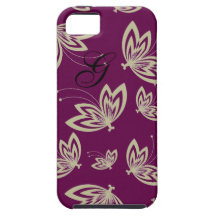 MATTA IPHONE 5_VIBE_MOD FJÄRILAR 186 för CHIC_CASE iPhone 5 Fodraler