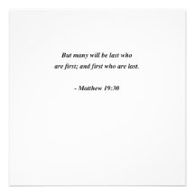 MATTHEW 19:30 TILLKÄNNAGIVANDE